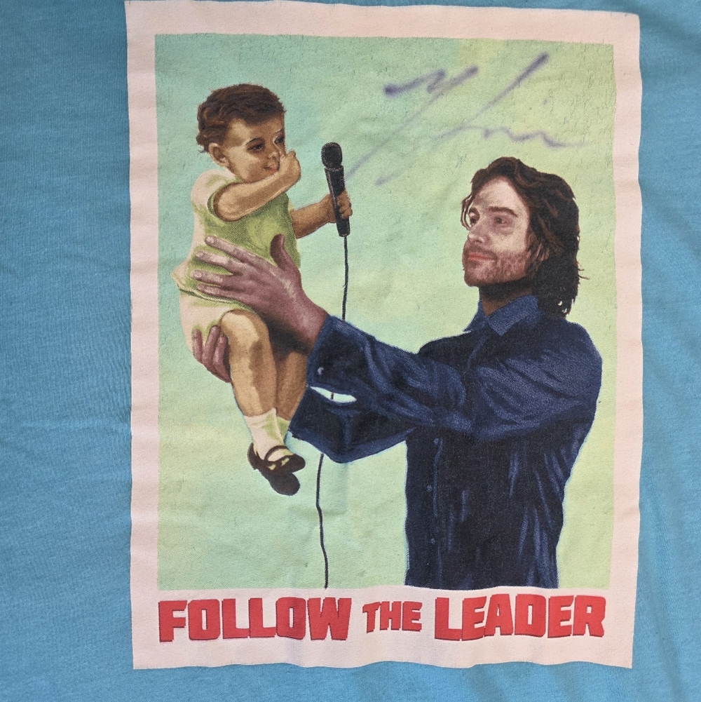 Chris D’Elia Follow the Leader Tour T-Shirt Signed? Graphic Tee Size M